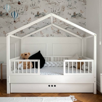 Slika Bellamy Dream Nest krevet kućica 160 x 80 cm, snow