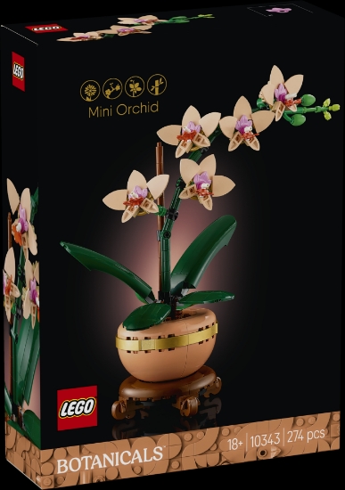 Slika LEGO BOTANICALS 10343 Mini orhideja