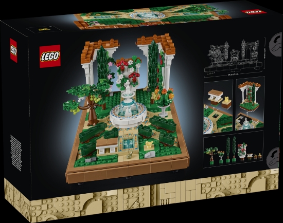 Slika LEGO® ICONS 10359 Vrt s fontanom