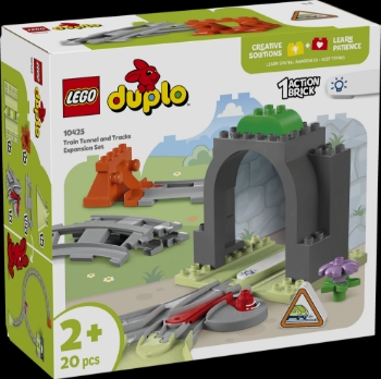Slika LEGO® DUPLO® 10425 Proširenja: željeznički tunel i tračnice