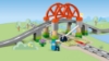 Slika LEGO® DUPLO® 10426 Proširenja: željeznički most i tračnice