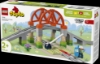 Slika LEGO® DUPLO® 10426 Proširenja: željeznički most i tračnice