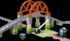 Slika LEGO® DUPLO® 10426 Proširenja: željeznički most i tračnice