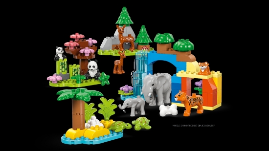 Slika LEGO® DUPLO® 10446 Obitelji divljih životinja 3u1