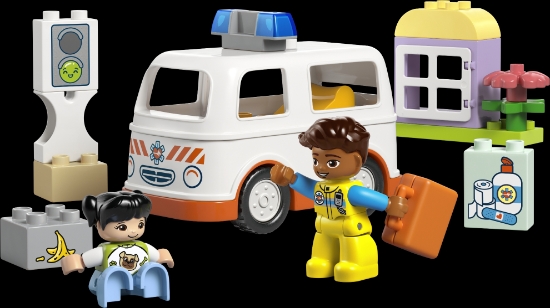 Slika LEGO® DUPLO® 10447 Kola hitne pomoći i vozač