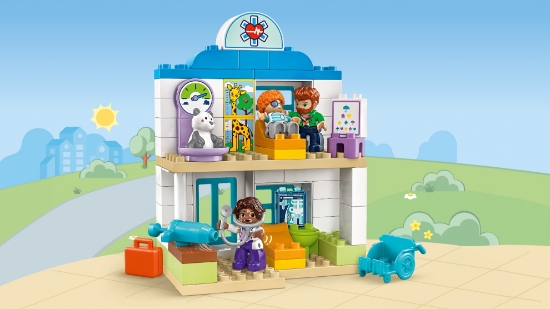 Slika LEGO® DUPLO® 10449 Prvi put: liječnički pregled