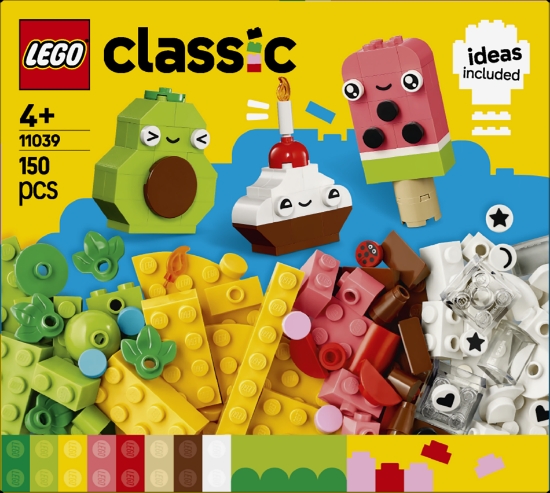 Slika LEGO® CLASSIC 11039 Kreativni prehrambeni prijatelji