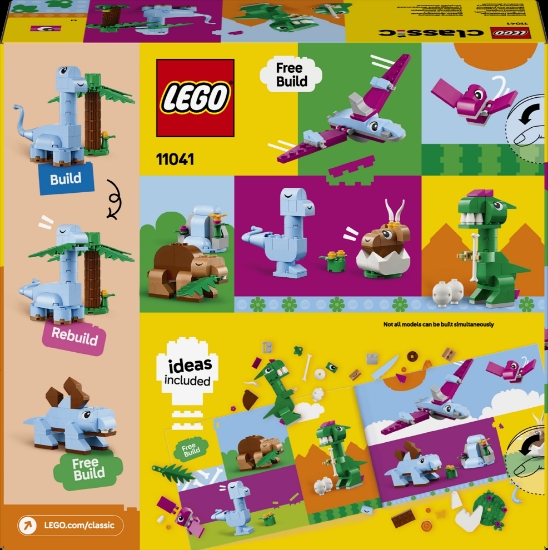 Slika LEGO® CLASSIC 11041 Kreativni dinosauri