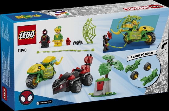 Slika LEGO® SPIDEY 11198 Spin i Electro u dinosaurskim vozilima