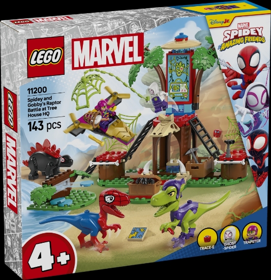 Slika LEGO® SPIDEY 11200 Borba Spideyja i Gobbyjeva raptora kod kućice na drvetu