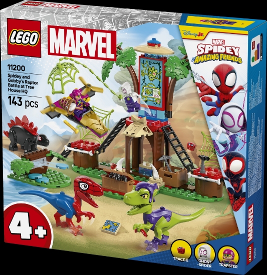 Slika LEGO® SPIDEY 11200 Borba Spideyja i Gobbyjeva raptora kod kućice na drvetu