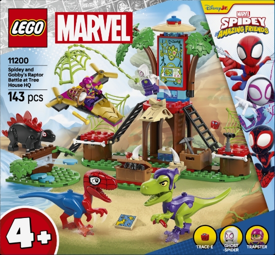 Slika LEGO® SPIDEY 11200 Borba Spideyja i Gobbyjeva raptora kod kućice na drvetu