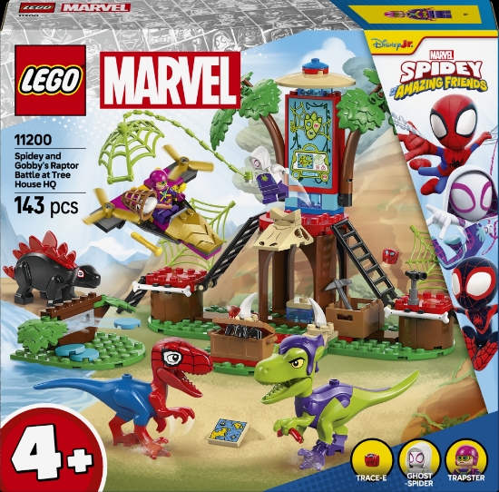 Slika LEGO® SPIDEY 11200 Borba Spideyja i Gobbyjeva raptora kod kućice na drvetu