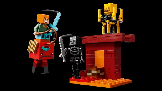 Slika LEGO® MINECRAFT® 21266 Bitka uz lavu Nethera