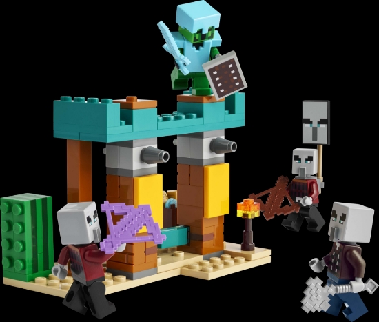 Slika LEGO® MINECRAFT® 21267 Illageri u pustinjskoj patroli