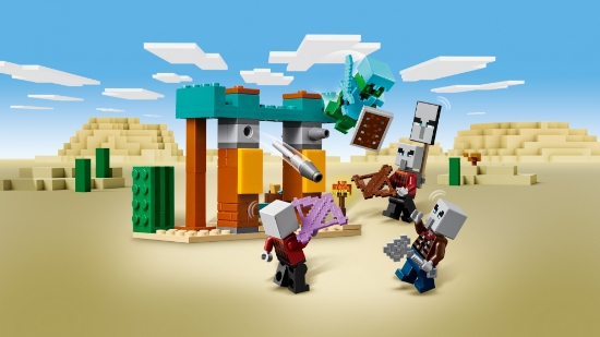 Slika LEGO® MINECRAFT® 21267 Illageri u pustinjskoj patroli