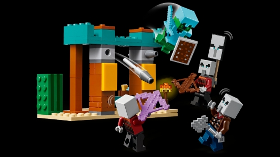 Slika LEGO® MINECRAFT® 21267 Illageri u pustinjskoj patroli