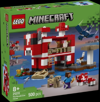 Slika LEGO® MINECRAFT® Kuća gljivokrava 21270 
