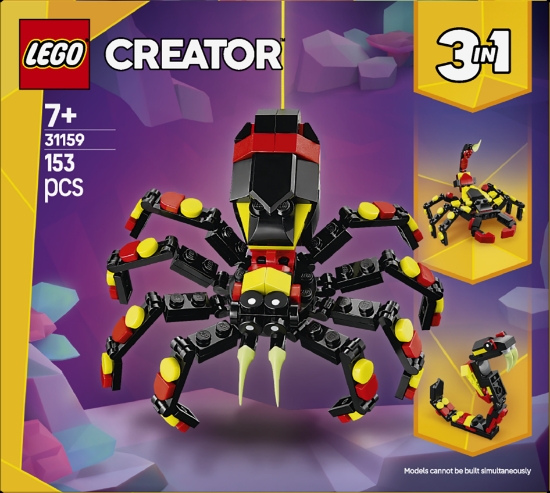 Slika LEGO® CREATOR Divlje životinje: opaki pauk 31159 