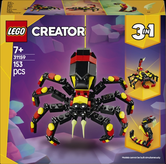 Slika LEGO® CREATOR Divlje životinje: opaki pauk 31159 