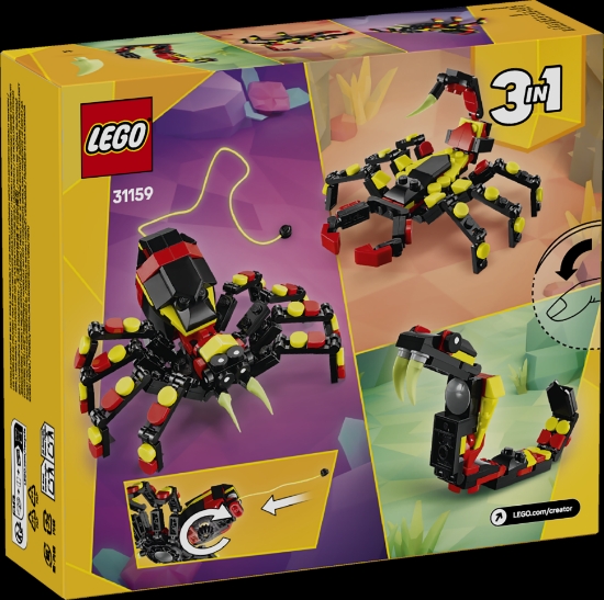 Slika LEGO® CREATOR Divlje životinje: opaki pauk 31159 