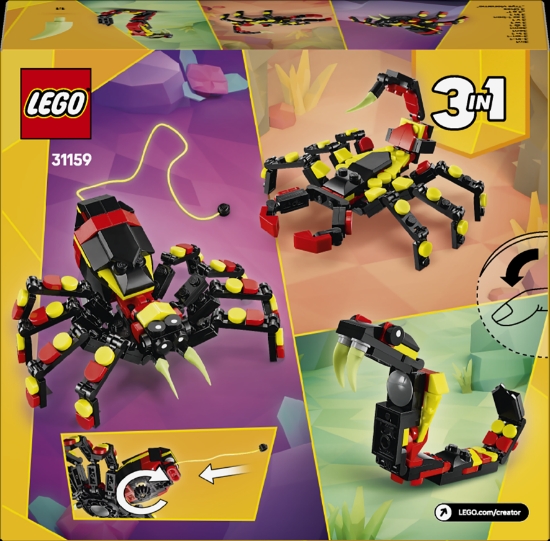 Slika LEGO® CREATOR Divlje životinje: opaki pauk 31159 
