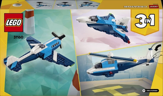 Slika LEGO® CREATOR Letjelica: sportski zrakoplov 31160 