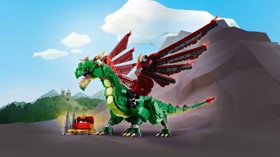 Slika LEGO® CREATOR Srednjovjekovni zmaj 31161 
