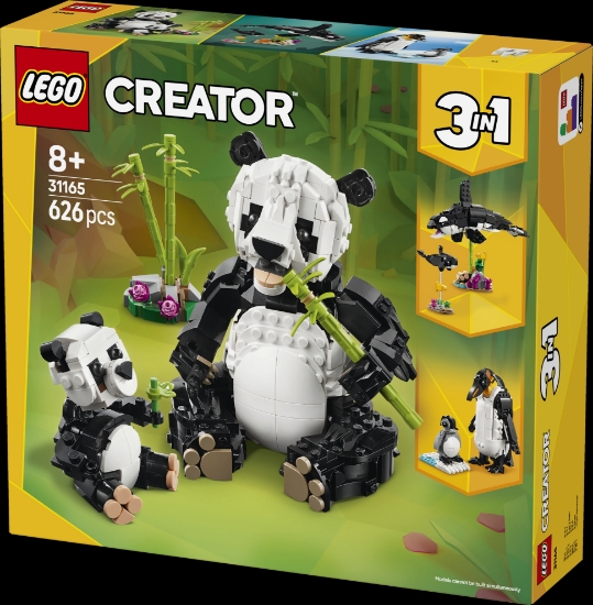 Slika LEGO® CREATOR Divlje životinje: obitelj panda 31165 