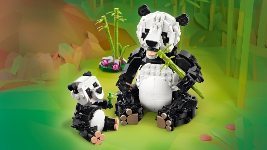 Slika LEGO® CREATOR Divlje životinje: obitelj panda 31165 