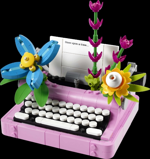 Slika LEGO® CREATOR 31169 Pisaći stroj s cvijećem