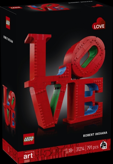 Slika LEGO® ART LOVE 31214 