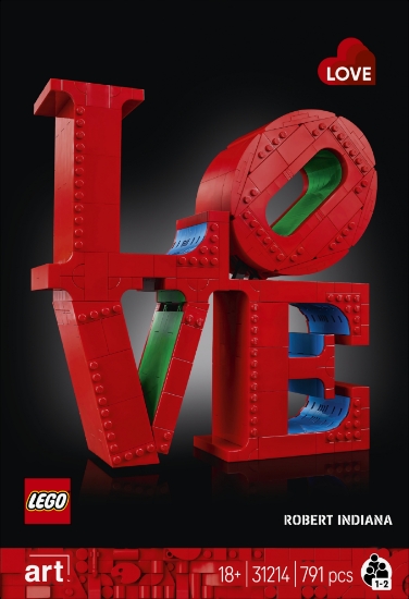 Slika LEGO® ART LOVE 31214 