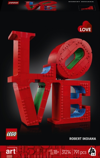 Slika LEGO® ART LOVE 31214 