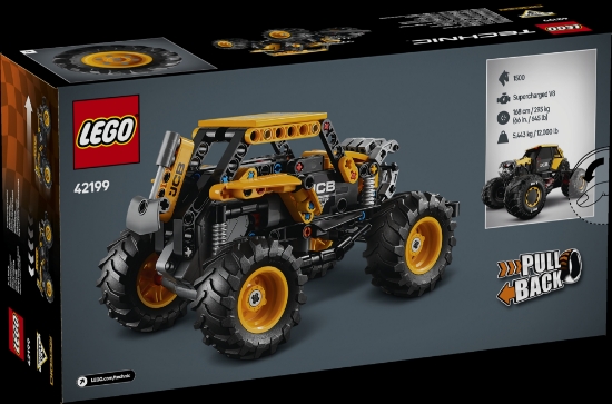 Slika LEGO® TECHNIC™ 42199 Monster Jam™ DIGatron™ na povlačenje