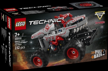 Slika LEGO® TECHNIC™ 42200 Monster Jam™ ThunderROARus™ na povlačenje