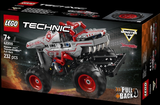 Slika LEGO® TECHNIC™ 42200 Monster Jam™ ThunderROARus™ na povlačenje