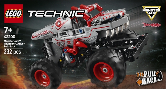 Slika LEGO® TECHNIC™ 42200 Monster Jam™ ThunderROARus™ na povlačenje