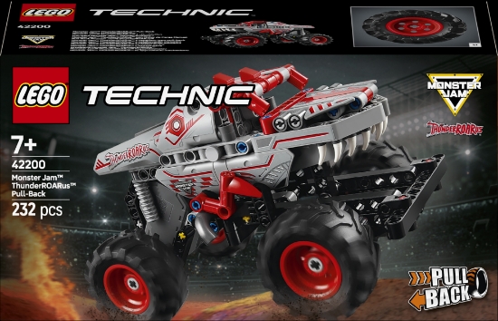Slika LEGO® TECHNIC™ 42200 Monster Jam™ ThunderROARus™ na povlačenje