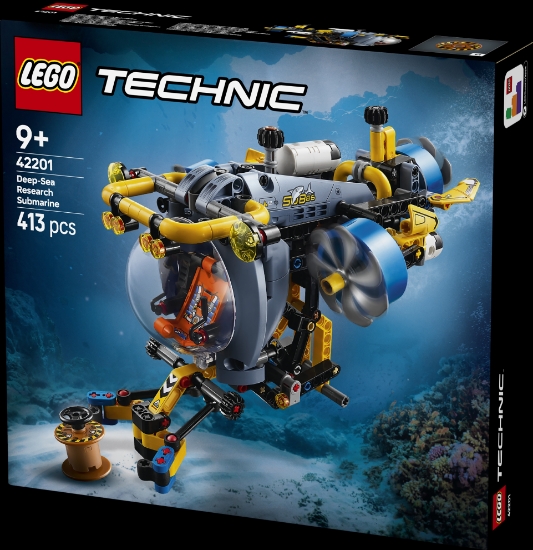 Slika LEGO® TECHNIC™ Podmornica za istraživanje morskih dubina 42201 