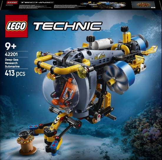 Slika LEGO® TECHNIC™ Podmornica za istraživanje morskih dubina 42201 