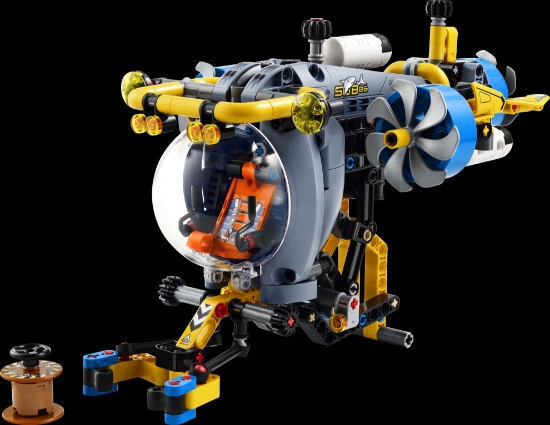 Slika LEGO® TECHNIC™ Podmornica za istraživanje morskih dubina 42201 