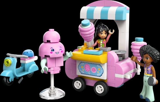 Slika LEGO® FRIENDS Štand sa šećernom vunom i skuter 42643 