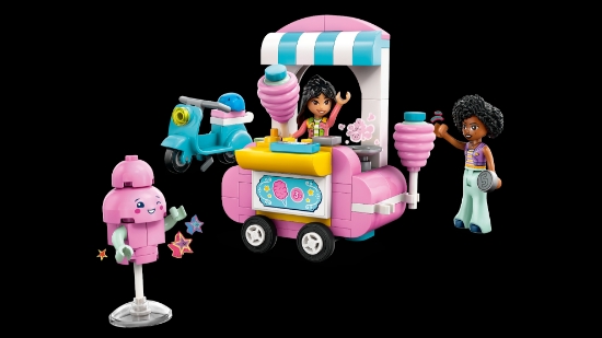 Slika LEGO® FRIENDS Štand sa šećernom vunom i skuter 42643 