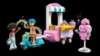 Slika LEGO® FRIENDS Štand sa šećernom vunom i skuter 42643 