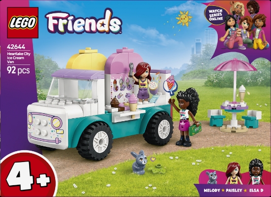 Slika LEGO® FRIENDS Kamion sa sladoledom u Heartlakeu 42644 