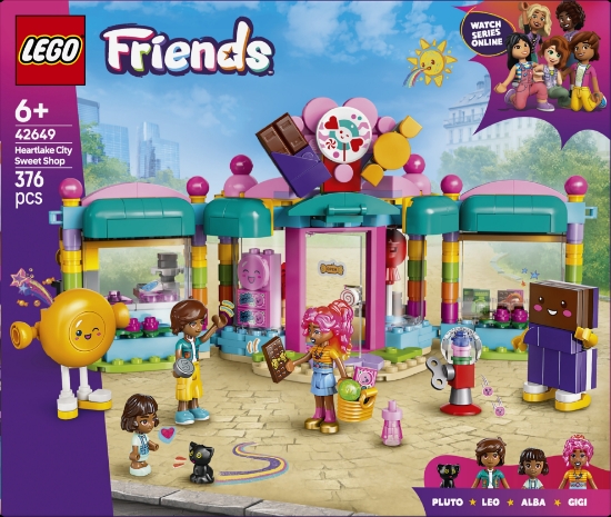 Slika LEGO® FRIENDS Prodavaonica slatkiša u Heartlakeu 42649