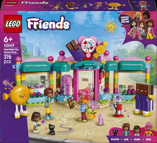 Slika LEGO® FRIENDS Prodavaonica slatkiša u Heartlakeu 42649