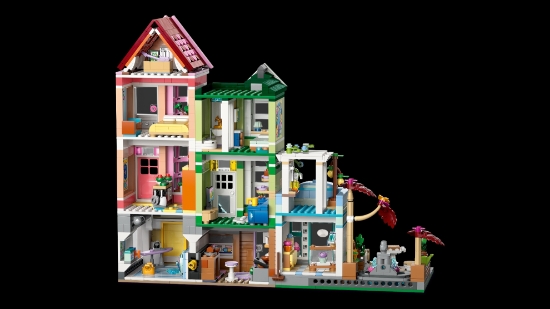 Slika LEGO® FRIENDS 42670 Stanovi i trgovine u Heartlakeu