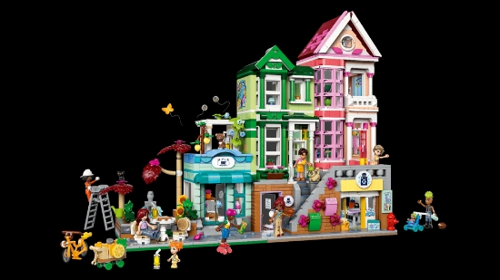 Slika LEGO® FRIENDS 42670 Stanovi i trgovine u Heartlakeu